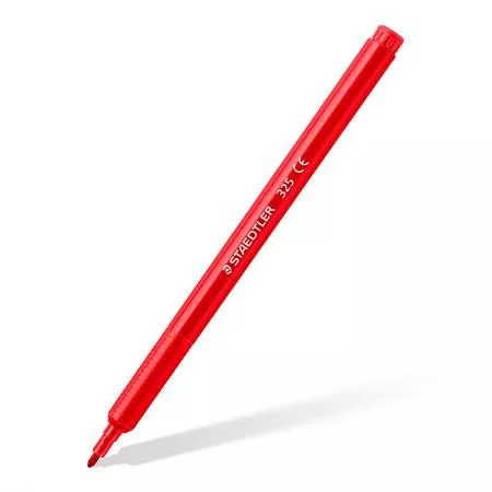 Filctoll készlet, 1 mm, STAEDTLER "325", 12 különböző szín