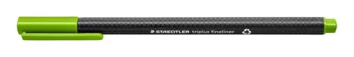 Tűfilc, 0,3 mm, STAEDTLER "Triplus 334", világoszöld