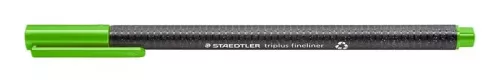 Tűfilc készlet feltekerhető tolltartóban vegyes színekben, 0,3 mm, STAEDTLER "Triplus® 334", 20 különböző szín