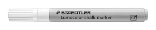 Krétamarker készlet, 2,4 mm, kúpos, STAEDTLER "Lumocolor® chalk marker 344", 5 különböző szín