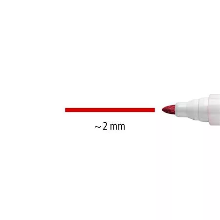 Táblamarker készlet, 2 mm, kúpos, STAEDTLER "Lumocolor® 351", 8 különböző szín