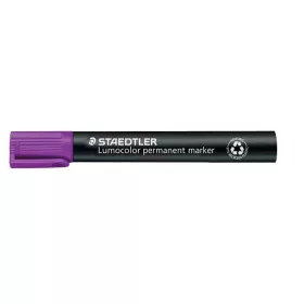   Alkoholos marker, 2 mm, kúpos, STAEDTLER "Lumocolor® 352", lila