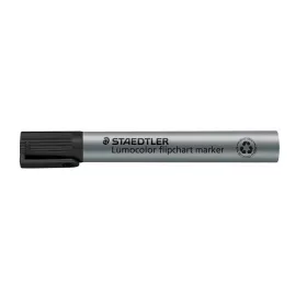   Flipchart marker, 2 mm, kúpos, STAEDTLER "Lumocolor 356", fekete