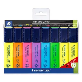   Szövegkiemelő készlet, 1-5 mm, STAEDTLER "Textsurfer Classic 364", 6+2 különböző szín