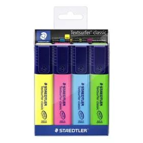   Szövegkiemelő készlet, 1-5 mm, STAEDTLER "Textsurfer Classic 364", 4 különböző szín