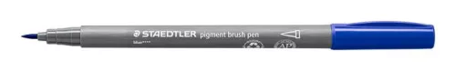 Ecsetirón készlet, STAEDTLER "Pigment brush 371", 12 különböző alapszín