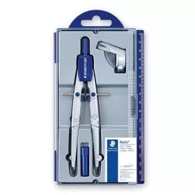   Körző készlet, precíziós, 3 darabos, STAEDTLER "Noris 550 01/02"