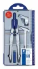 Körző készlet, precíziós, 4 darabos, STAEDTLER "Noris 550 02"
