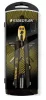 Körző készlet, precíziós, 3 darabos, STAEDTLER "Norix® 555", sárga