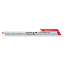   Jelölőkréta adagoló, mindenre író, lemosható (omnichrom), STAEDTLER "Lumocolor 768", piros