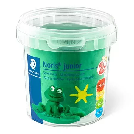 Modellező gyurma készlet, STAEDTLER "Noris® junior 813", 4 különböző szín