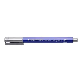  Kalligrafikus marker, STAEDTLER "8325", metál ezüst