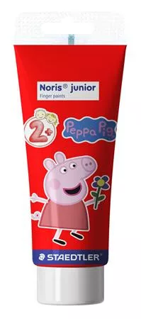 Ujjfesték, STAEDTLER "Noris® Junior 8814", Peppa malac, 4 szín