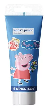 Ujjfesték, STAEDTLER "Noris® Junior 8814", Peppa malac, 4 szín