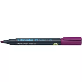   Alkoholos marker, 1-3 mm, kúpos, SCHNEIDER "Maxx 130", lila