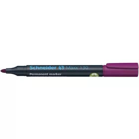   Alkoholos marker, 1-3 mm, kúpos, SCHNEIDER "Maxx 130", lila