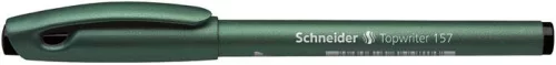 Filctoll, 0,8 mm, SCHNEIDER "Topwriter 157", fekete