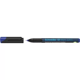   Alkoholos marker, OHP, 0,4 mm, SCHNEIDER "Maxx 220 S", kék