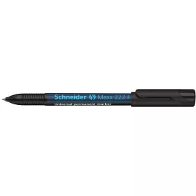   Alkoholos marker, OHP, 0,7 mm, SCHNEIDER "Maxx 222 F", fekete