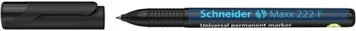 Alkoholos marker, OHP, 0,7 mm, SCHNEIDER "Maxx 222 F", fekete