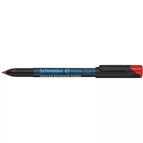   Alkoholos marker, OHP, 0,7 mm, SCHNEIDER "Maxx 222 F", piros