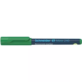   Alkoholos marker, 1-2 mm, kúpos, SCHNEIDER "Maxx 240", zöld