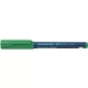 Alkoholos marker, 1-2 mm, kúpos, SCHNEIDER "Maxx 240", zöld