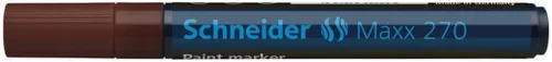 Lakkmarker, 1-3 mm, SCHNEIDER "Maxx 270", barna