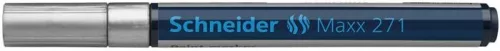 Lakkmarker, 1-2 mm, SCHNEIDER "Maxx 271", ezüst