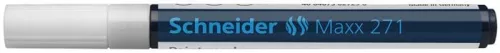 Lakkmarker, 1-2 mm, SCHNEIDER "Maxx 271", fehér