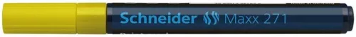 Lakkmarker, 1-2 mm, SCHNEIDER "Maxx 271", sárga