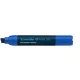 Alkoholos marker, 4-12 mm, vágott, SCHNEIDER "Maxx 280", kék