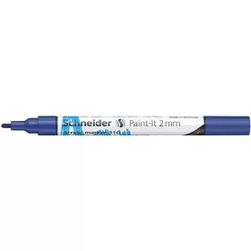   Dekormarker, akril, 2 mm, SCHNEIDER "Paint-It 310", kék