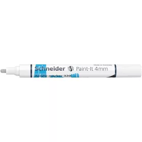   Dekormarker, akril, 4 mm, SCHNEIDER "Paint-It 320", fehér