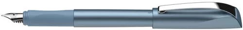 Töltőtoll, M-es, SCHNEIDER "Ceod Shiny", acélkék