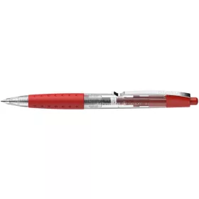   Zseléstoll, 0,4 mm, nyomógombos, SCHNEIDER "Gelion +", piros