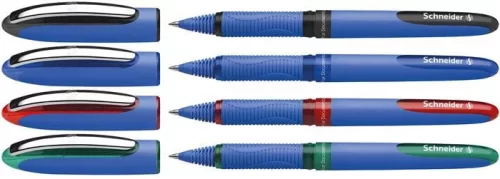 Rollertoll készlet, 0,3 mm, SCHNEIDER "One Hybrid C", 4 szín