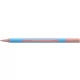 Golyóstoll, 0,7 mm, kupakos, SCHNEIDER "Slider Edge XB Pastel", halvány piros