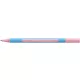 Golyóstoll, 0,7 mm, kupakos, SCHNEIDER "Slider Edge XB Pastel", rózsa