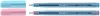 Golyóstoll, 0,5 mm, kupakos, SCHNEIDER "Tops 505 M Bubble Gum" kék, limitált kiadás
