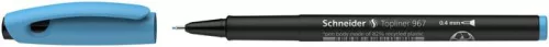 Tűfilc, 0,4 mm, SCHNEIDER "Topliner 967", türkiz