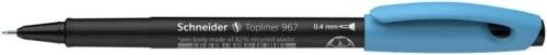 Tűfilc, 0,4 mm, SCHNEIDER "Topliner 967", türkiz