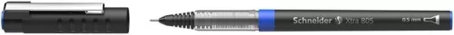 Rollertoll, 0,5 mm, tűhegyű, SCHNEIDER "XTRA 805", kék