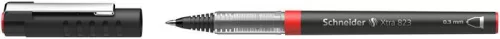 Rollertoll, 0,5 mm, tűhegyű, SCHNEIDER "XTRA 805", piros