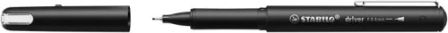 Tűfilc, 0,4 mm, STABILO "dr!ver", fekete