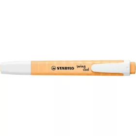   Szövegkiemelő, 1-4 mm, STABILO "Swing cool Pastel", halvány narancs
