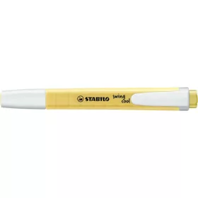   Szövegkiemelő, 1-4 mm, STABILO "Swing Cool Pastel", vanília