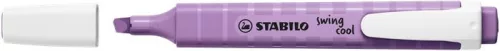 Szövegkiemelő, 1-4 mm, STABILO "Swing Cool NatureCOLORS Wildflowers", szürkéslila