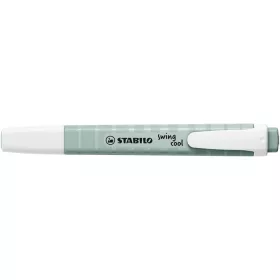   Szövegkiemelő, 1-4 mm, STABILO "Swing cool NatureCOLORS", földzöld