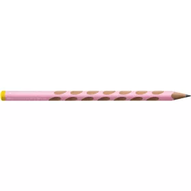   Grafitceruza, HB, háromszögletű, balkezes, STABILO, "EASYgraph", pasztell pink